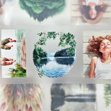 Pet Tape Pre - cut - MIC - Lakeside Days 3D Glossy 70 mm - 5 - MIC & MIM Premium Paper Shop - Tidformera