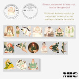 Pet Tape Pre - cut - MIC - Peaceful Pause 70 mm - 4 - MIC & MIM Premium Paper Shop - Tidformera