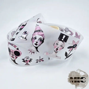 Pet Tape Pre - cut - MIC - Pink Nonsense 3D Glossy 70 mm - 1 - MIC & MIM Premium Paper Shop - Tidformera