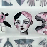 Pet Tape Pre - cut - MIC - Pink Nonsense 3D Glossy 70 mm - 3 - MIC & MIM Premium Paper Shop - Tidformera