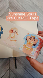Pet Tape Pre - cut - MIC - Sunshine Souls 3D Glossy 70 mm - 1 - MIC & MIM Premium Paper Shop - Tidformera