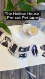 Pet Tape Pre-cut - MIC - The Hollow House 3D Glossy 70 mm - 1 - MIC & MIM Premium Paper Shop - Tidformera
