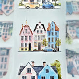 Pet Tape Pre - cut - MIC - Townhouse 3D Glossy 70 mm - 5 - MIC & MIM Premium Paper Shop - Tidformera