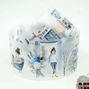 Pet Tape Pre - cut - MIC - Urban Winter 70 mm - 1 - MIC & MIM Premium Paper Shop - Tidformera