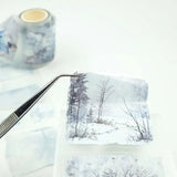 Pet Tape Pre - cut - MIC - Whispers of Frost 70 mm - 1 - MIC & MIM Premium Paper Shop - Tidformera