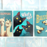 Pet Tape Pre - cut - MIC - Who's There? 70 mm - 3 - MIC & MIM Premium Paper Shop - Tidformera