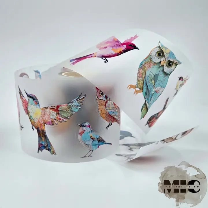 Pet Tape Pre - cut - MIC - Wings of Wonder 3D Glossy 70 mm - 1 - MIC & MIM Premium Paper Shop - Tidformera