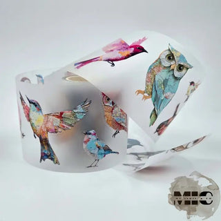 Pet Tape Pre - cut - MIC - Wings of Wonder 3D Glossy 70 mm - 1 - MIC & MIM Premium Paper Shop - Tidformera
