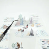 Pet Tape Pre - cut - MIC - Winter Wonder 70 mm - 1 - MIC & MIM Premium Paper Shop - Tidformera