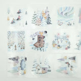 Pet Tape Pre - cut - MIC - Winter Wonder 70 mm - 3 - MIC & MIM Premium Paper Shop - Tidformera