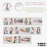 Pet Tape Pre - cut - MIC - Woodstock 3D Foiled 70 mm - 8 - MIC & MIM Premium Paper Shop - Tidformera