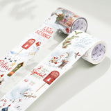 Pet tape Silent Night Wide - 60 mm - 8 - Washi Tape Shop - Tidformera