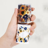 Pet tape Sunflower & Navy - 60 mm - Washi Tape Shop - Tidformera