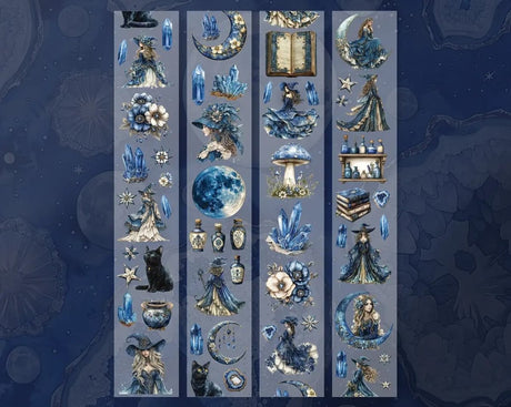 Pet tape The Lunar Sorceress - 60 mm - 2 - Scrapbook Resource Co - Tidformera
