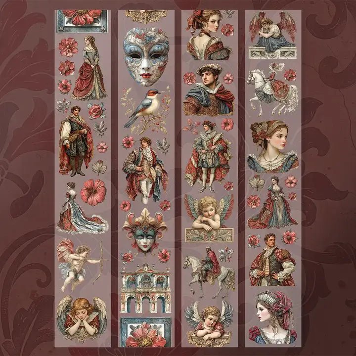 Pet tape Venetian Renaissance - 60 mm - 2 - Scrapbook Resource Co - Tidformera
