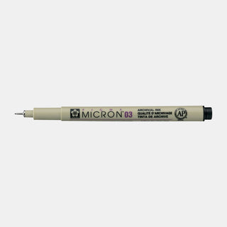 Pigma micron Fineliner Svart - 03 - 1 - Sakura - Tidformera