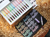 Pigment Decobrush - 12 colours collection - Pastel colors - Karin - Tidformera