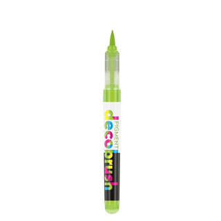Pigment Decobrush - Apple 382U från Karin - Grön penselpenna utan lock - Tidformera