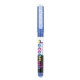 Pigment Decobrush - Egyptian blue 285U från Karin - Blå penselpenna med lock - Tidformera