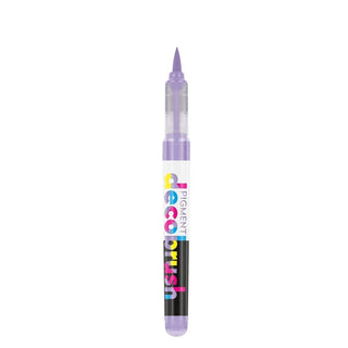 Pigment Decobrush - Pastel violet blue 2705U från Karin - Lila penselpenna utan lock - Tidformera