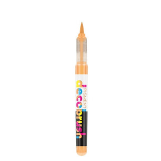 Pigment Decobrush - Peach 1575U från Karin - Orange penselpenna utan lock - Tidformera