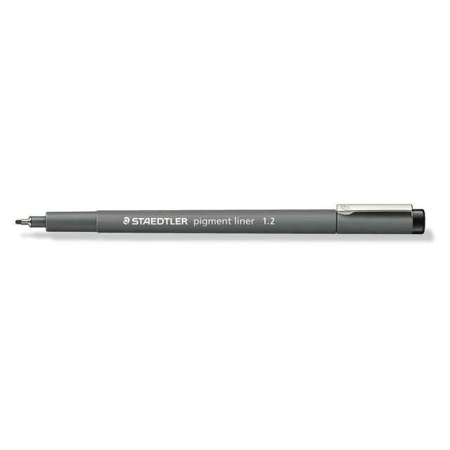 Pigment liner Fineliner Styckvis Svart - 1,2 - Staedtler - Tidformera