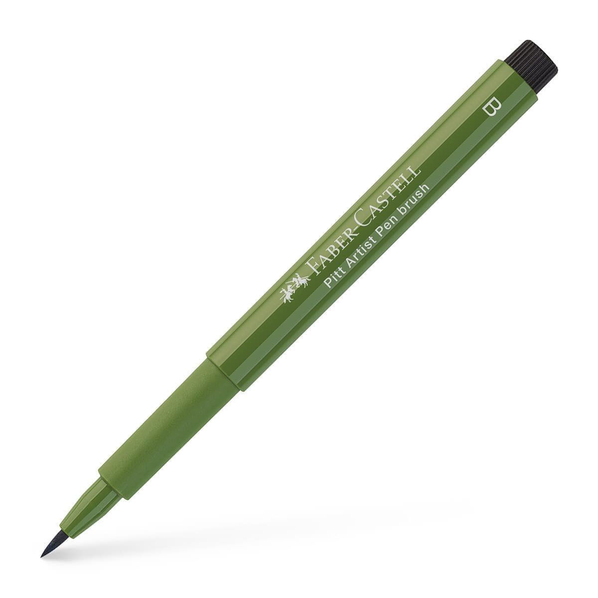 PITT artist Brush pen Penselpennor - 174 Chromium green opaque - Faber-Castell - Tidformera