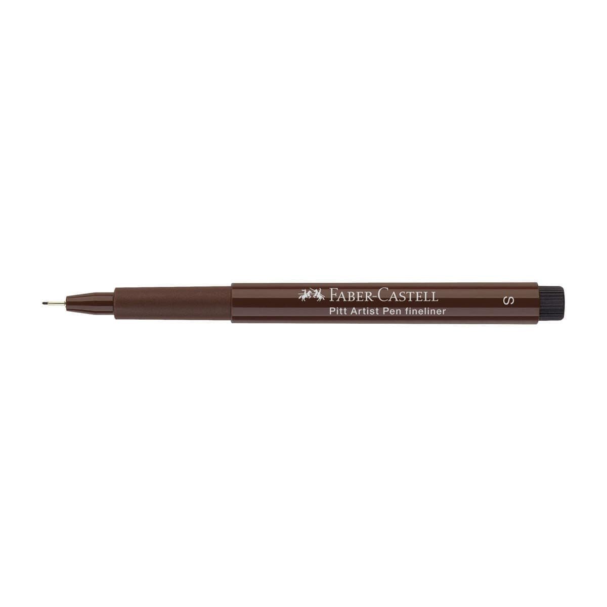 Pitt artist pen Fineliner S 0,3 Brown - Faber-Castell - Tidformera