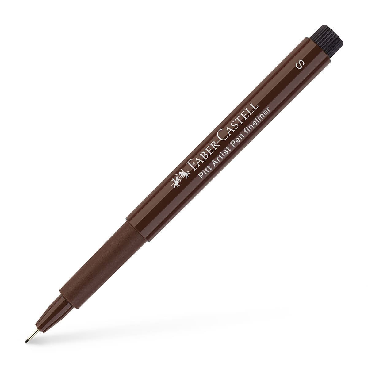 Pitt artist pen Fineliner S 0,3 Brown - Faber-Castell - Tidformera