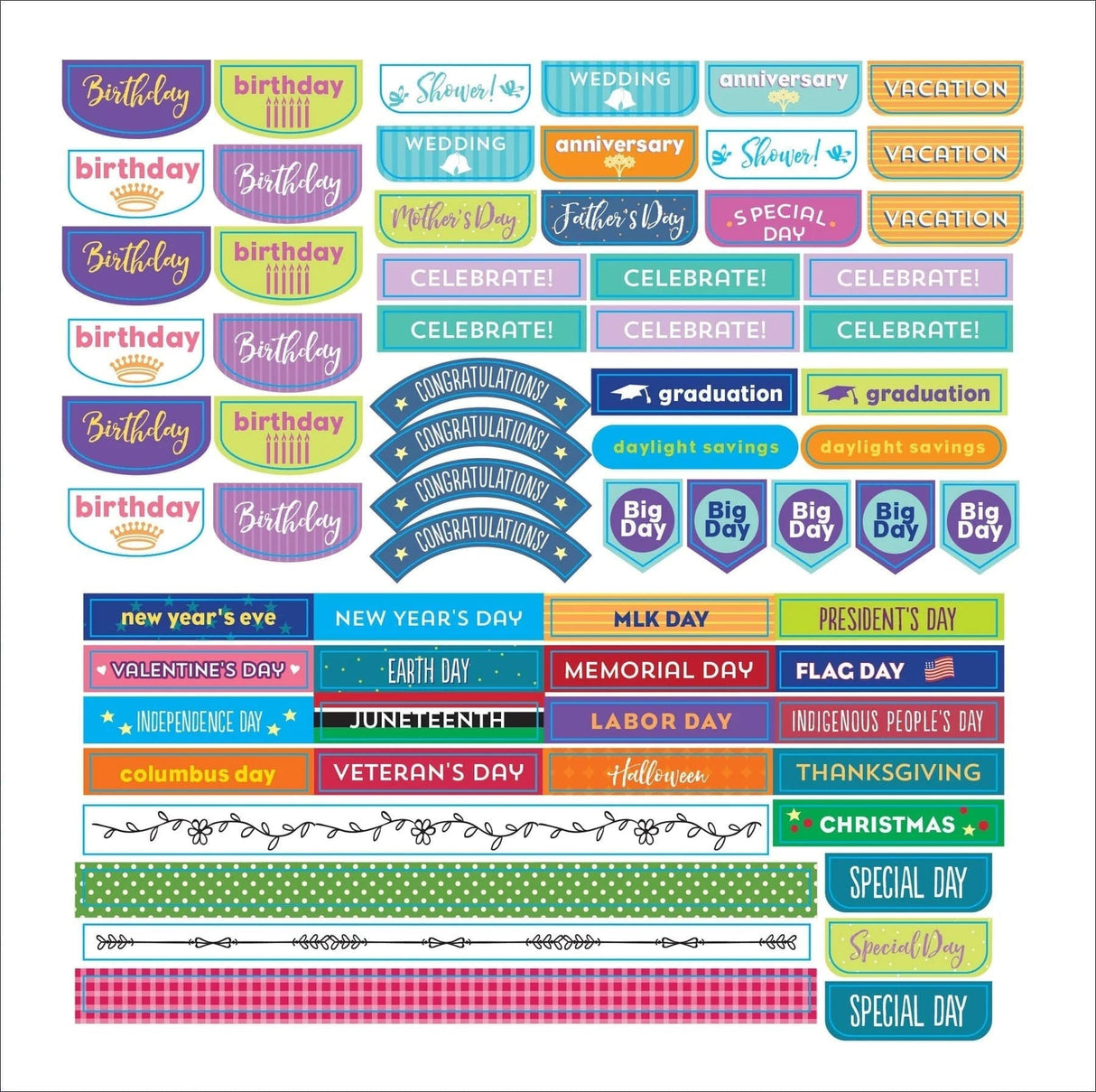 PLAN IT! A sticker book for all your productivity needs - Peter Pauper Press - Tidformera