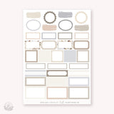 Planner Sticker Kit - Coffee Lover - 4 - Hello Petite Paper - Tidformera