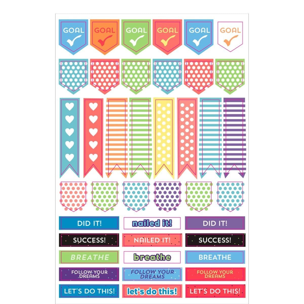 Planner stickers Habit tracker - 2 - Peter Pauper Press - Tidformera