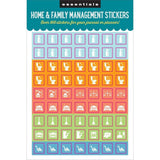 Planner stickers Kalenderstickers - Home & family management stickers - 2 - Peter Pauper Press - Tidformera