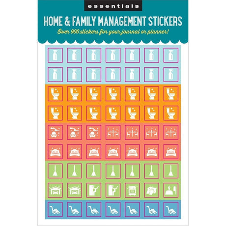 Planner stickers Kalenderstickers - Home & family management stickers - Peter Pauper Press - Tidformera