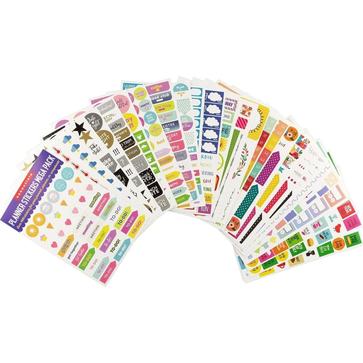 Planner stickers Kalenderstickers - Planner stickers mega pack - Peter Pauper Press - Tidformera