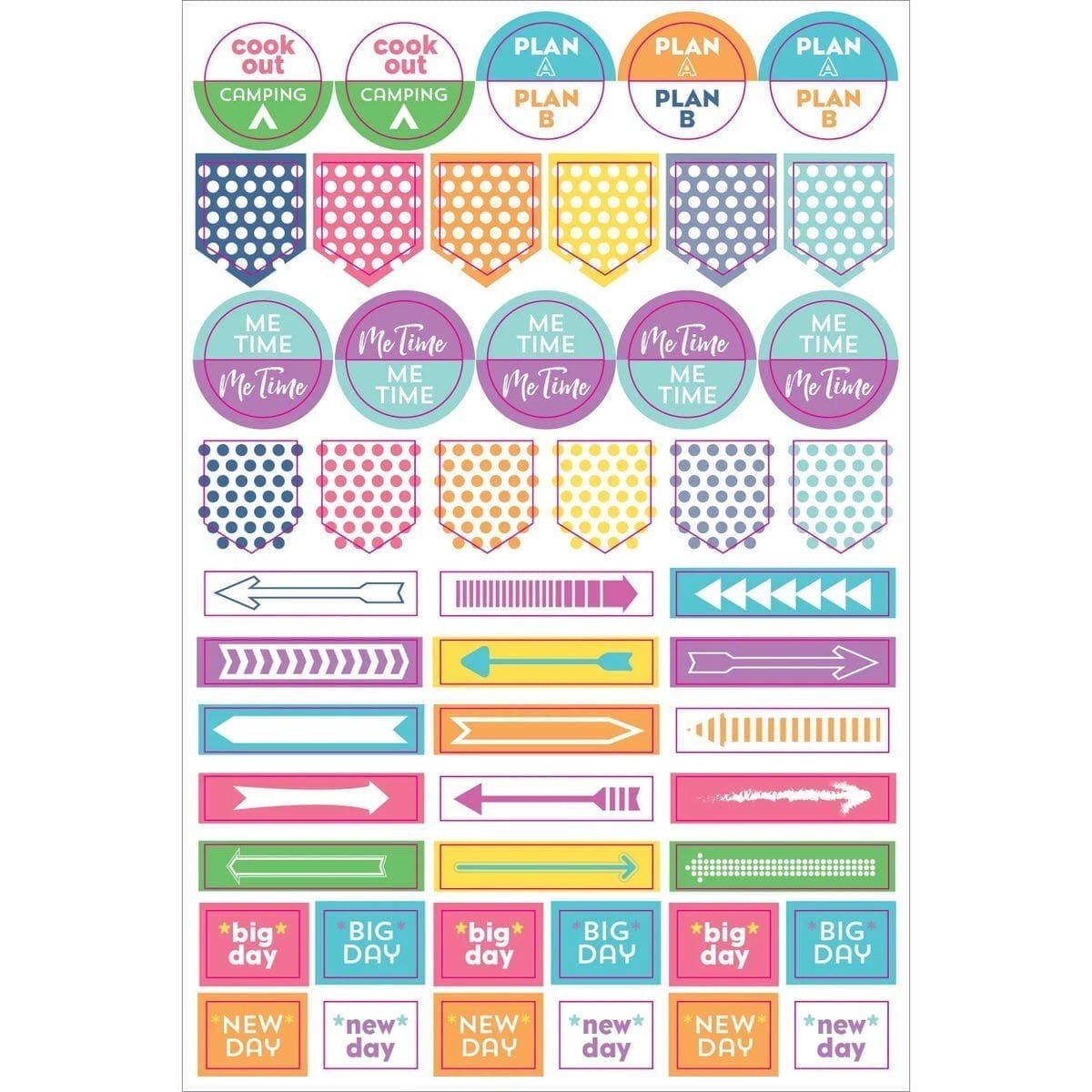 Planner stickers Kalenderstickers - Planner stickers mega pack - Peter Pauper Press - Tidformera