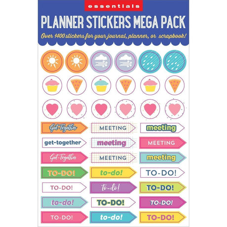 Planner stickers Kalenderstickers - Planner stickers mega pack - Peter Pauper Press - Tidformera