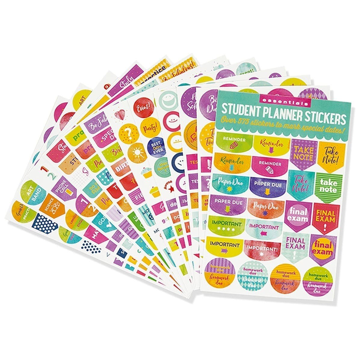 Planner stickers Kalenderstickers - Student - 1 - Peter Pauper Press - Tidformera