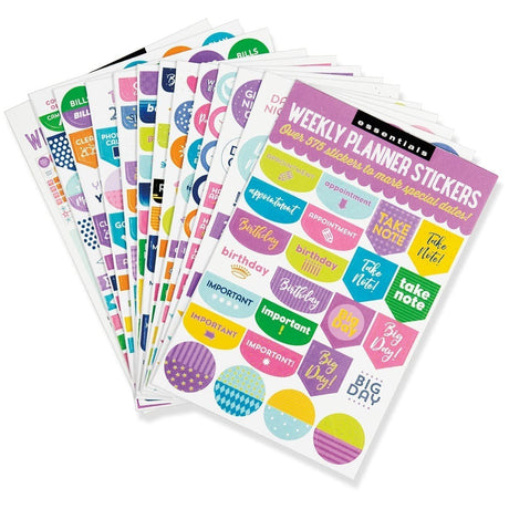 Planner stickers Kalenderstickers - Weekly planner - 1 - Peter Pauper Press - Tidformera