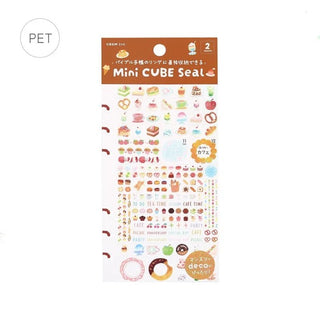Planner Stickers Sheet 2 - pack - A Bite of Sweets från BGM. Ett ark med små klistermärken på sötsaker - Tidformera