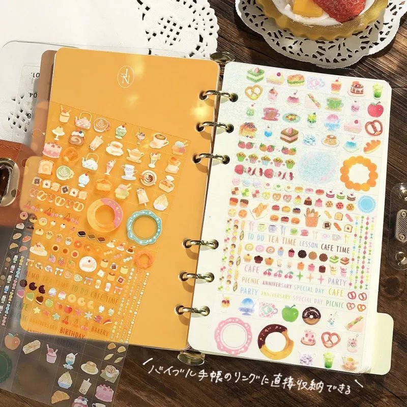 Planner Stickers Sheet 2 - pack - A Bite of Sweets - 5 - BGM - Tidformera