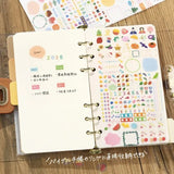 Planner Stickers Sheet 2 - pack - Anniversary - 5 - BGM - Tidformera