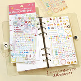 Planner Stickers Sheet 2 - pack - Pixel Painting - 4 - BGM - Tidformera