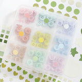 Planner Stickers Sheet - Daily Palette - Olive - 6 - BGM - Tidformera