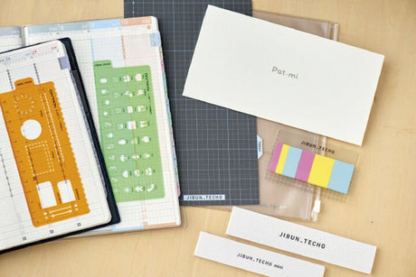 Planning Stencil - Jibun Techo Goods - 2 - Kokuyo - Tidformera