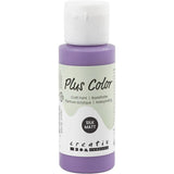 Plus Color Hobbyfärg - Akrylfärg 60 ml Matt - Dark Lilac - Creative Company - Tidformera