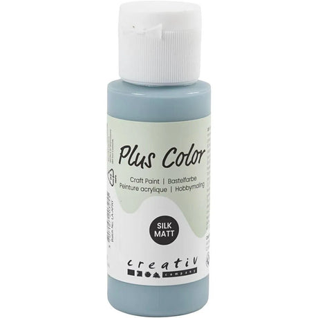 Plus Color Hobbyfärg - Akrylfärg 60 ml Matt - Dusty Blue - 1 - Creative Company - Tidformera