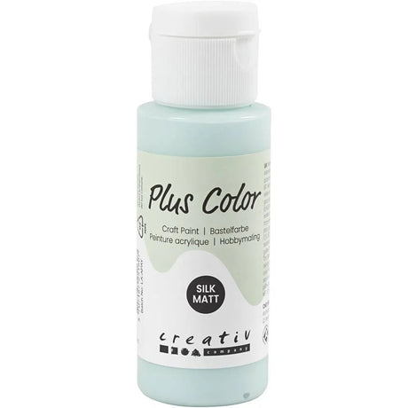 Plus Color Hobbyfärg - Akrylfärg 60 ml Matt - Mintgrön - Creative Company - Tidformera