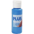 Plus Color Hobbyfärg - Akrylfärg 60 ml Matt - Primärblå - Creative Company - Tidformera