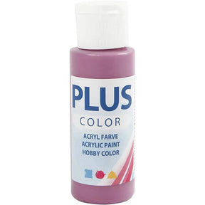 Plus Color Hobbyfärg - Akrylfärg 60 ml Matt - Red Plum - 1 - Creative Company - Tidformera